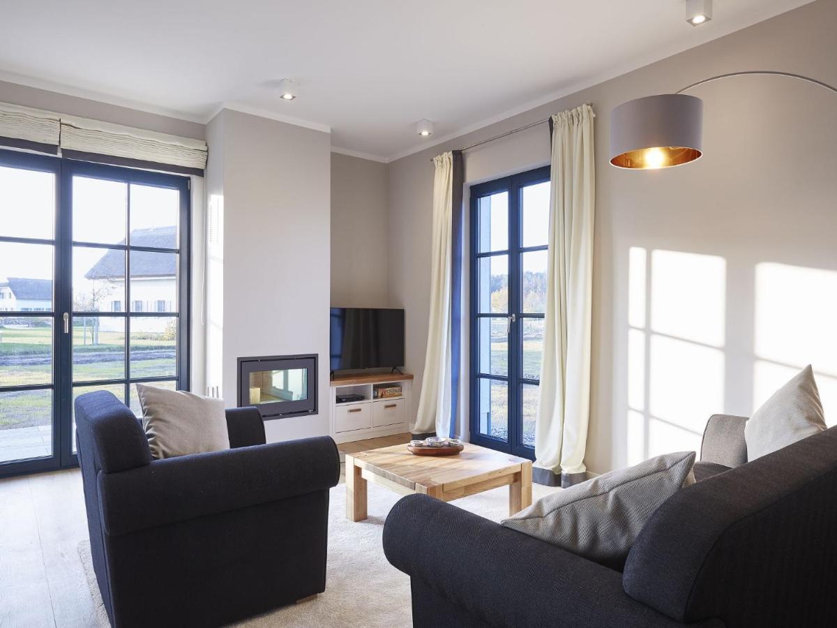 Reetland Am Meer - Premium Reetdachvilla Mit 3 Schlafzimmern, Sauna Und Kamin F07 ดรันส์เคอ ภายนอก รูปภาพ