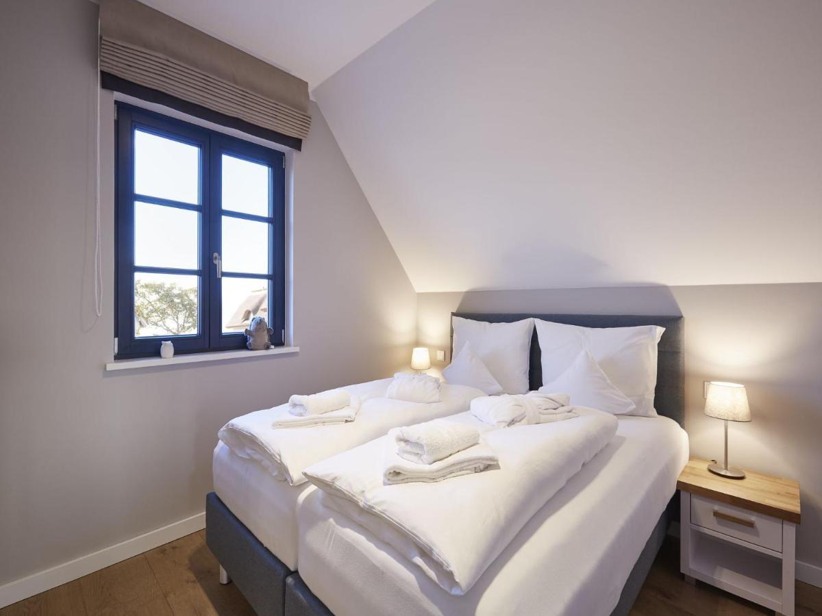 Reetland Am Meer - Premium Reetdachvilla Mit 3 Schlafzimmern, Sauna Und Kamin F07 ดรันส์เคอ ภายนอก รูปภาพ