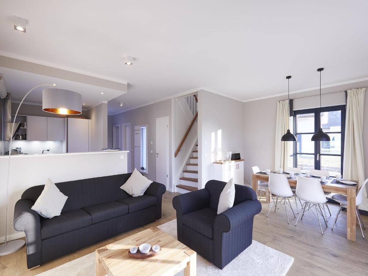 Reetland Am Meer - Premium Reetdachvilla Mit 3 Schlafzimmern, Sauna Und Kamin F07 ดรันส์เคอ ภายนอก รูปภาพ